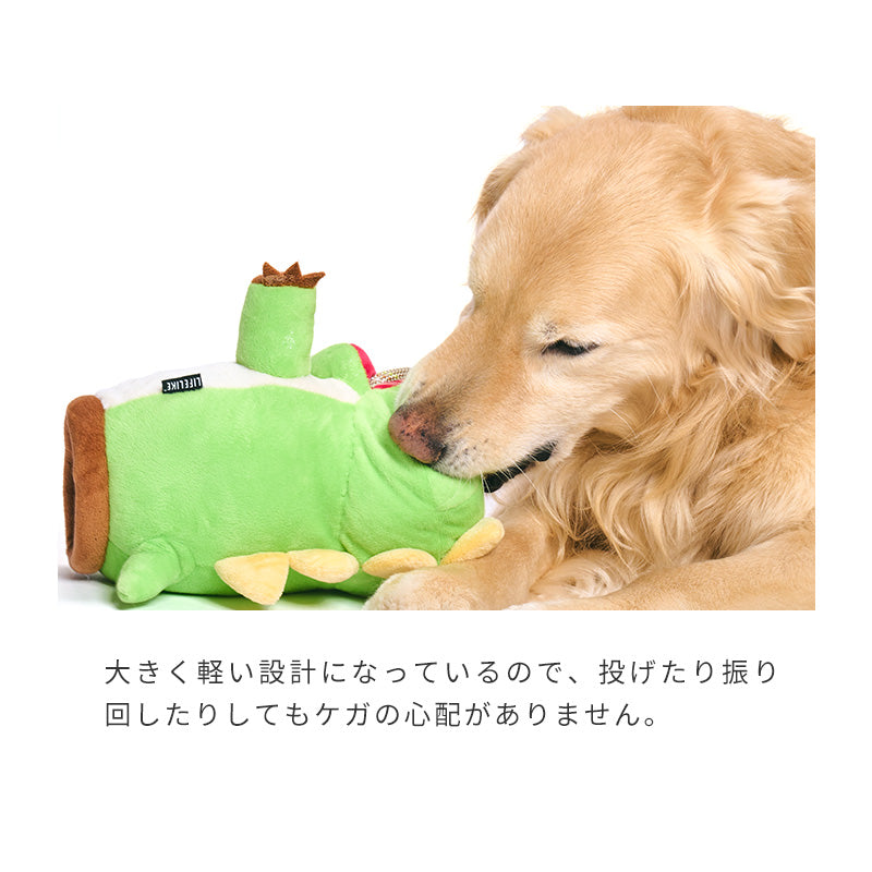 恐竜パラコードパペット　おもちゃ　ライフライク ブランド かわいい　恐竜　犬おもちゃ　犬グッズ　犬用品
