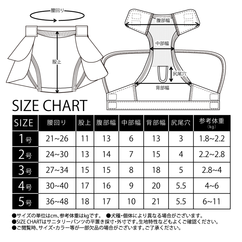 サニタリーフリルスカート