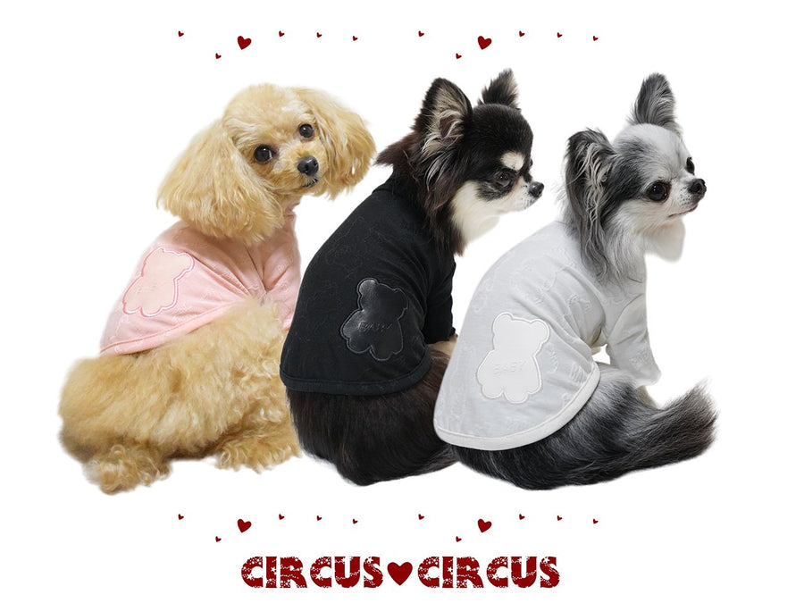 ManyBearT 　circus circus　サーカスサーカス　犬服　タンク　フリルタンク 　　犬の服　ドッグウェア　かわいい　春　夏