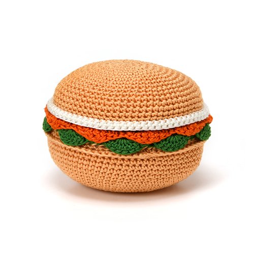 編みぐるみハンバーガー